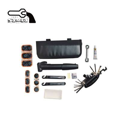 Wholesale Bicycle Repairing Tool Set with Compact Bag Package