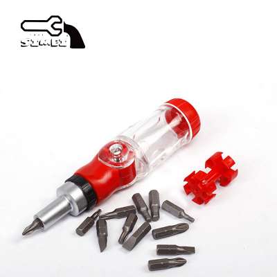 13pcs Hot sale durable mini precision ratchet screwdriver set